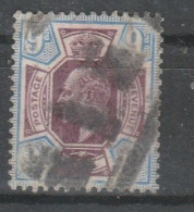 GB 1905: 9 D EVII De La Rue Chalk-surf.pap., Used, No Fault Sign. H.Richter: S.G.-sp. M40(2) / Mi.-Sp. 112 I X B - Usados