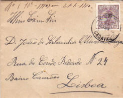 Portugal -Carta Circulou Para Lisboa   Em 21-6- 1910 - Cartas & Documentos