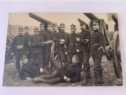 Suisse  Photocarte  1ère Guerre Mondiale Canons - Guerra, Militares