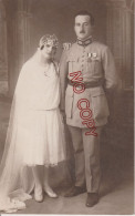 Fixe Carte-photo Taza Mariage Médecin Militaire ? Archive Hernandez * - Other & Unclassified