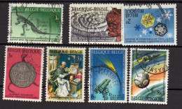 Belgique 1966 Patrimoine Scientifique National COB 1374 à 1380 (complet) - Used Stamps