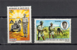 HAUTE VOLTA  N° 256 + 257    NEUFS SANS CHARNIERE  COTE  2.00€   AGRICULTURE - Opper-Volta (1958-1984)