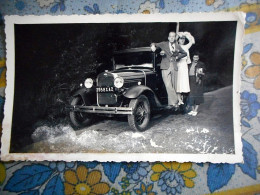 PHOTO AUTHENTIQUE VOITURE ANCIENNE A Identifier - Automobile