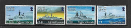 ILES FALKLAND 2014 BATEAUX YVERT N°1189/1192 NEUF MNH** - Bateaux