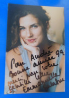 AUTOGRAPHE DE EMMANELLE GALABRU SUR PHOTO - Actores Y Comediantes 