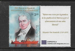 PEROU 2002 A.VON HUMBOLDT-BATEAUX YVERT N°1335 NEUF MNH** - Boten