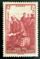 1941 FRANCE N 475 - POUR NOS PRISONNIERS DE GUERRE - NEUF* - Ongebruikt