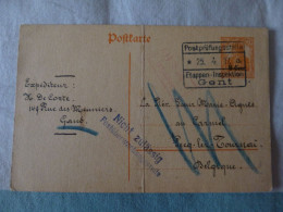 Enveloppe Du 25 Avril 1917 - Occupazione Tedesca