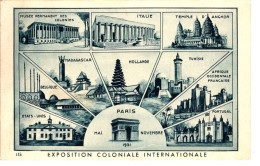Exposition Coloniale De 1931 - Tentoonstellingen