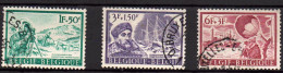 Belgique 1966 COB 1391 à 1393 (complet) Expo Antarctique - Used Stamps
