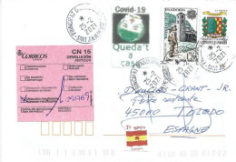 Letter From Andorra To Toledo (Spain) ,during Epidemic COVID19,return To Sender, 3 Pictures,front & Back Cover, - Covers & Documents