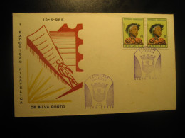 SILVA PORTO 1968 Exposiçao Filatelica Cancel Cover ANGOLA Portuguese Area Portugal - Angola