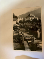 Suisse Enterrement  à Vevey De Soldats Alliés En Juillet 1943 Après Que 2 Lancaster S'écrasent Près De Sion - Guerre, Militaire