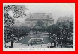 3 CPA (42) SAINT-ETIENNE. Place Marengo / Hôtel Des Postes / Monument Des Combattants.*9045 - Saint Etienne
