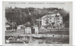 74 - ANNECY - LES MARQUISATS - HOTEL-RESTAURANT - Annecy