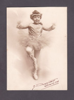 Photo Originale Dumas Vorzet St Saint Dizier Portrait Fillette Danseuse Petite Fille Tenue Danse Tutu  (3951) - Ohne Zuordnung