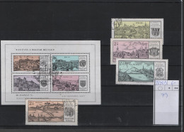 Ungarn Michel Cat.No. Used 2646/2649 + Sheet 79 - Usati