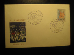 LUANDA 1971 San Silvestre Run Runnning Maraton Athletics Cancel Cover ANGOLA Portuguese Area Portugal - Angola