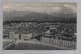 CPA - 38 - N°39 - Grenoble - Perspective Sur La Ville - Vue Prise De Ste-Marie-d'en-Haut - Circulée En 1917 - Grenoble