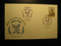 LUANDA 1972 San Gabriel Religion Cancel Cover ANGOLA Portuguese Area Portugal - Angola