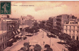 Algerie -  ORAN -  Le Boulevard National - Oran