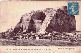 62 - Pas De Calais - LE PORTEL - Ruines Du Fort De L'Heurt - Le Portel