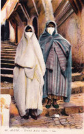 Algerie -  ALGER  -  Femmes Arabes Voilées - Alger