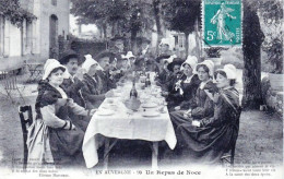 AUVERGNE -  Un Repas De Noce - Auvergne