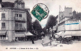 58 - Nievre -    NEVERS -  L'avenue De La Gare - Nevers