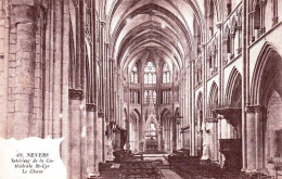 58 - Nievre -  NEVERS  -  Interieur De La Cathedrale Saint Cyr - Le Choeur - Nevers