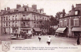 58 - Nievre -  NEVERS  - L'entrée De L'avenue De La Gare - Nevers