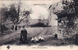Agriculture - Scene Du Centre - Gardeuse D'oies - Allevamenti