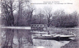 60 - Oise -  MORTEFONTAINE -  Le Barrage De L'étang - Autres & Non Classés