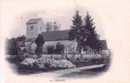 21 - Cote D'or -  QUINCEY - L'église Et Le Cimetiere - Sonstige & Ohne Zuordnung