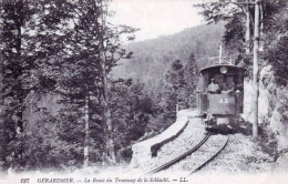 88 - Vosges -  GERARDMER -  La Route Du Tramway De La Schlucht - Gerardmer