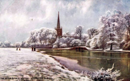 U.K -  Warwickshire - STRATFORD Upon AVON - The River Avonin Winter - Stratford Upon Avon