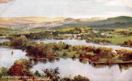 U.K -    Lake Windermere - Bowness From Furness Fell - Windermere