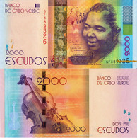 CAPE VERDE 2000 Escudos From 2014, P74, UNC - Cabo Verde