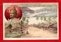 Image  "Solution Pautauberge  "Les Colonies Françaises  Le Laos  Le Marché De Louang- Prabang - Autres & Non Classés