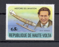 HAUTE VOLTA  N° 449      NEUF SANS CHARNIERE  COTE 0.85€     AVIATEUR AVION - Alto Volta (1958-1984)