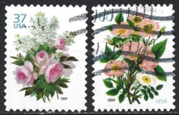 United States 2004. Scott #3836-7 (U) Flowers, Roses (Complete Set) - Usados