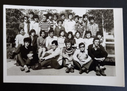 #2    Photo Noir Et Blanc Garçon Fille Photo D’école Photo De Groupe / Boy Girl School Photo Group Photo - Personnes Anonymes