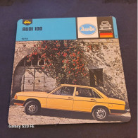 Fiches Illustrées  **  Voitures Anciennes  **  Audi 100 - Coches