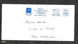 Enveloppe Avec EMA De Chartes Du 07.12.05  -  Mutualité Fonction Publique - EMA (Empreintes Machines à Affranchir)