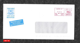 Enveloppe Avec EMA De Chartres Du 07.02.02  -  Réservation Loisirs Accueil Eure-et-Loir   AMT2 - EMA (Empreintes Machines à Affranchir)