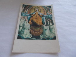 ARTS PEINTURES TABLEAUX JEAN PREVOST LA VIERGE PROTEGEANT L ODRE DES CITEAUX - Peintures & Tableaux