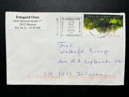 ENVELOPPE ALLEMAGNE / BREMEN / 2002 / POUR LAUSANNE SUISSE / LINDE ZU HIMMELBERG - Cartas & Documentos