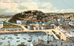 R141999 Torquay From Vane Hill. Valentines Series. 1920 - Monde