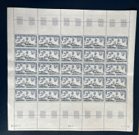 TAAF - 1979 PLANCHE FEUILLE 25v Timbres Navire MNH **  PO 80 - Hojas Bloque