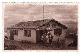 ALTO DE LARUN VERA DE BIDASOA Frontera Franco Espanola - Refugio  (carte Photo) - Autres & Non Classés